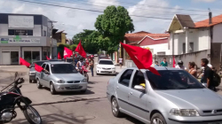 Carreata realizada hoje pela manh
