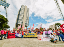 Fortaleza: Centrais protestam contra a política de juros altos do Bacen