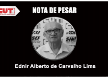 Nota de pesar pelo falecimento de Ednir Lima