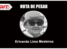 Nota de pesar pelo falecimento de Erivanda Medeiros