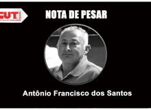 Nota de pesar pelo falecimento de Antônio Francisco dos Santos