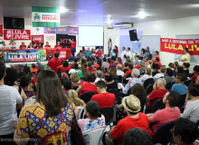 Carmen, Boulos e Lindbergh lançam Comitê Lula Livre no Ceará