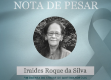Nota de pesar pelo falecimento da presidenta do Straaf de Quiterianópolis