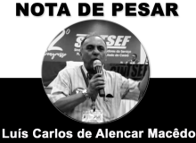 Nota de pesar pelo falecimento do dirigente Luís Carlos Macêdo