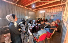 Israel bombardeia tenda de onde jornalistas palestinos conversaram com a FENAJ