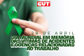 28 de abril: data reforça luta por segurança e saúde mental no trabalho