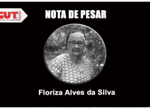 Nota de pesar pelo falecimento de Floriza Alves da Silva