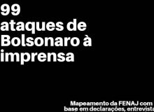 Jornalistas são alvo de Bolsonaro ao menos duas vezes por semana