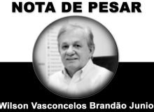 Nota de pesar pelo falecimento de Wilson Vasconcelos Brandão Junior