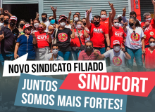 Sindifort se filia à CUT Ceará