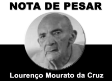 Nota de pesar pelo falecimento do dirigente Lourenço Mourato da Cruz