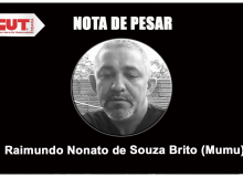 Nota de pesar pelo falecimento do dirigente Raimundo Nonato