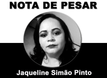 Nota de pesar pelo falecimento de Jaqueline Simão, presidenta do STRAAF de Aratuba