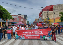 Contra reajustes indecentes, servidores de Beberibe entram em estado de greve