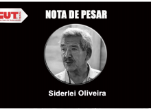Nota de pesar pelo falecimento de Siderlei Oliveira