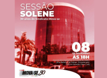 Sessão solene irá homenagear os 30 anos do Mova-se