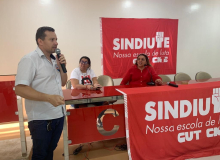 CUT Ceará participa da reunião da direção do Sindiute