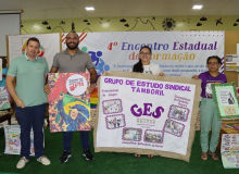 CUT-CE participa da abertura do segundo dia do 4º Encontro Estadual de Formação da Fetraece