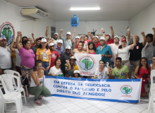 CUT Ceará participa de jornada estadual do Movimento dos Atingidos e Atingidas por Barragens do Ceará